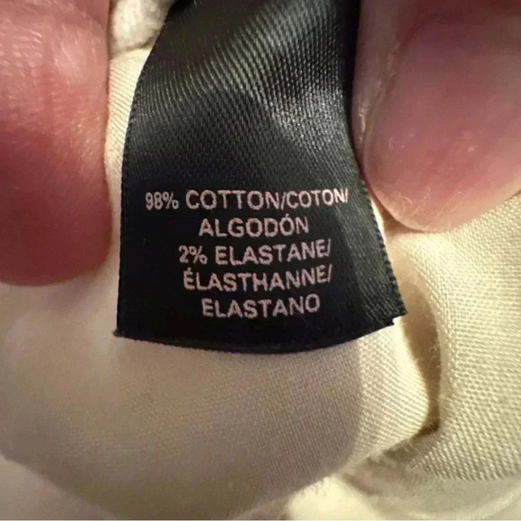 Victoria’s Secret VS Pencil Off White Corduroy Pants - Picture 2 of 14